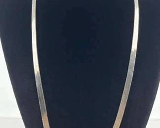 925 Silver Herringbone Necklace Chain