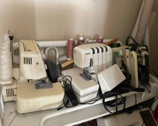 More sewing equipment.