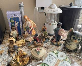 Lots of collectibles. 