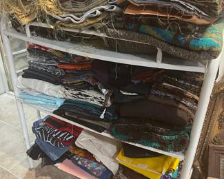 ScrapFabric...and there are so many more stacks of scrap fabrics.