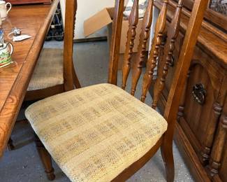 248 Dining room chair detail