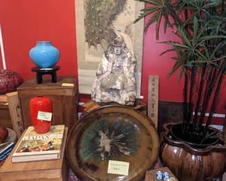 Unpacking a lifetime of travels. The crates that brought cultures embraced back home. 