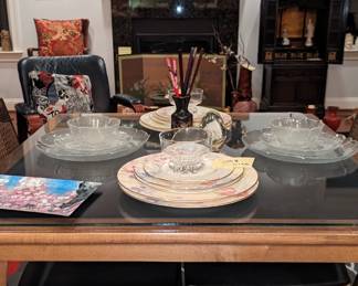 The large Celadon basis sold the two chairs have sold