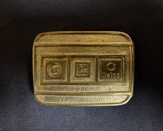 GM belt buckle 