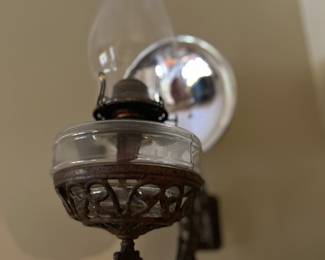 Cool Oil Lamp With Reflector 