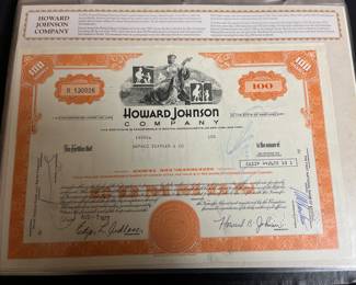 Stock Certificates 