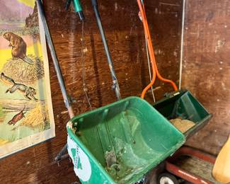 Various lawn tools