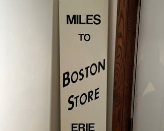 Reproduction Boston Store Sign 