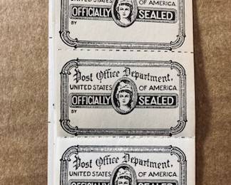 Antique Officially Sealed USPS United States Of America Seal/Stamp.