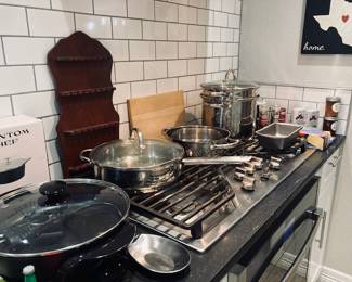 Large Selection of Top Condition Cookware.