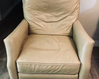 Leather Recliner.