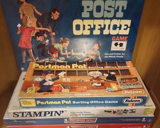 Vintage Postal Games.
