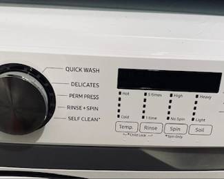Samsung Stackable Washer/Dryer.
