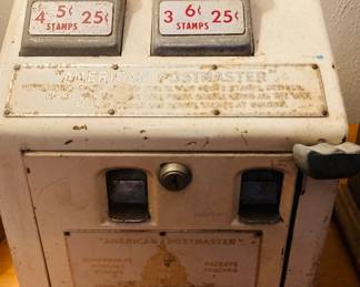 Vintage Postage Stamp Machine.