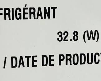 Stainless LG Refrigerator/Freezer. Mfg. 2022. Like New with Ice Maker.