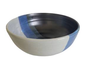 SG Signed Studio Pottery Stoneware Bowl