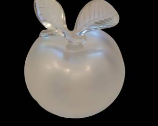 Lalique Large Apple Perfume Bottle