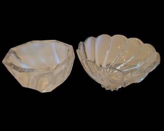 Waterford and Orrefors Crystal Bowls