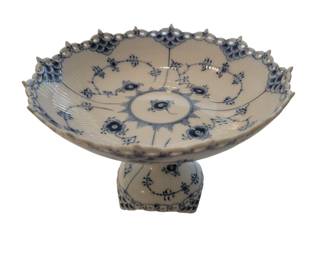 Royal Copenhagen Blue Fluted Bowl Lace 