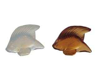 Lalique Fish Figures