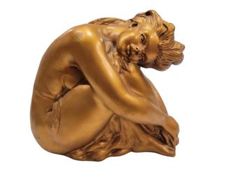 Vintage Italian Angel and Female Figures