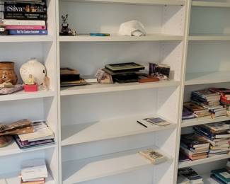 3 x Bookshelf Section w/ 1" Thick Adjustable Shelves