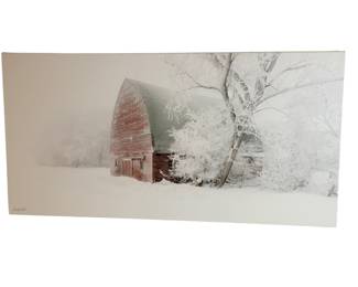 MN Artist Andy Hall Photography Barn Canvas Print