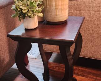 Small square decorative table