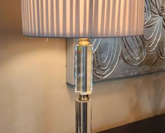 Extremely nice glass stem lamps