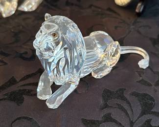 Swarovski Crystal Lion