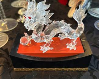 Swarovski Crystal Dragon 
