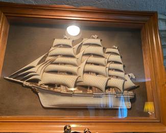 Large Framed Boat