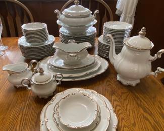 "Sylvia" White China from Germany