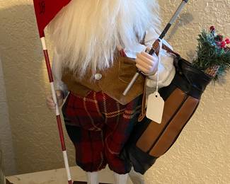 Golf Santa
