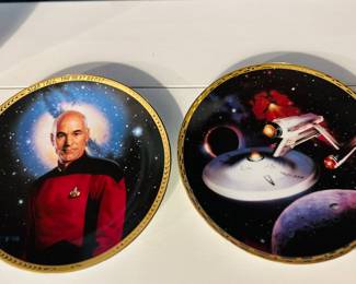 Star Trek Collectors Plates   