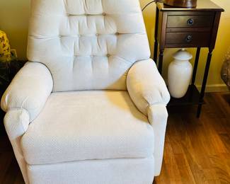 Rocker/Recliner, Trench Art Ammo Lamp 