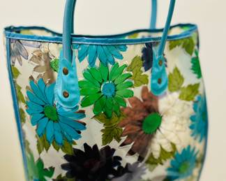 Plastic Floral Sewing Bag 