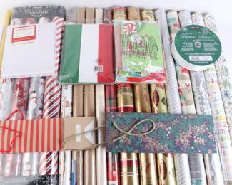 Lot 9562 Lot of Wrapping Paper