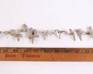 Lot 9088 Vintage Birthday Candle Holders