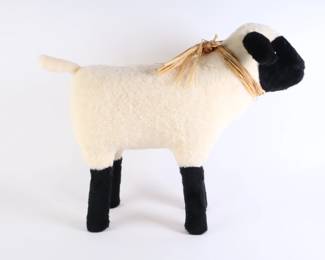Lot 8103 21h Standing Sheep  The Hen House  Plush Stuffed Animal Toy