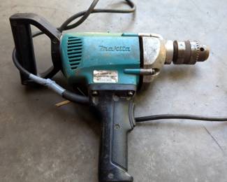 Black & Decker 1/2" Electric Impact Wrench , Model 2670, And Makita Electric 1/2" Drill, Both Power On