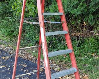 Coursville 7' A Frame Fiberglass Ladder