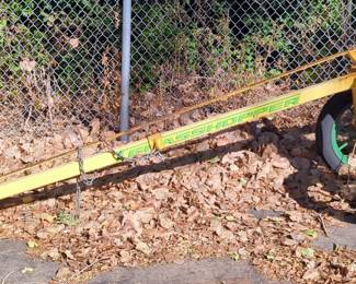Sumner Grasshopper Pipe Dolly, Approximately 12 Feet Long, Load Capacity 2000 LBS.