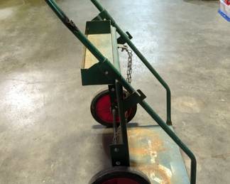 Harper Rolling Dual Tank Cart With Hard Rubber Wheels