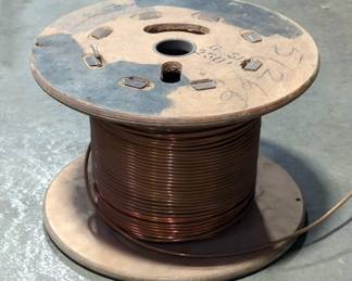 Copper Wire Spool, Partial