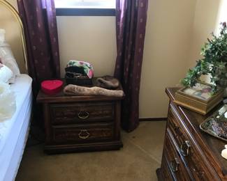 One of 2 nightstands!