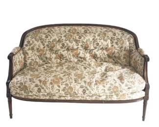 Lot 004.  
Roma Furniture Vintage Loveseat