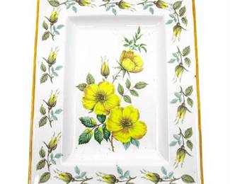 Lot 025.  
Vintage Italian Ceramic Accent Plate