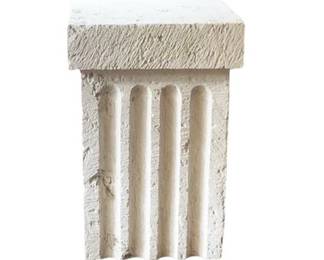 Lot 281  
Columnar Side Table