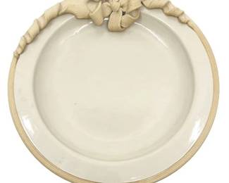 Lot 067 
Terrafirma USA Pottery 2003 Bow Bowl, Signed